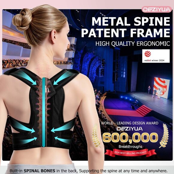 Back string for Women and Men  100% New, sealed, unopened box  Details in pics - Picture 3 of 9